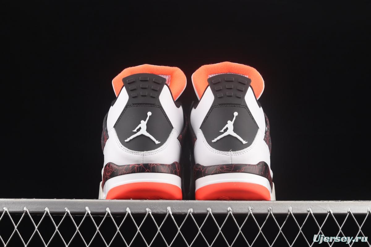 Air Jordan IV Hot Lava hot lava marbling headskin 308497-116