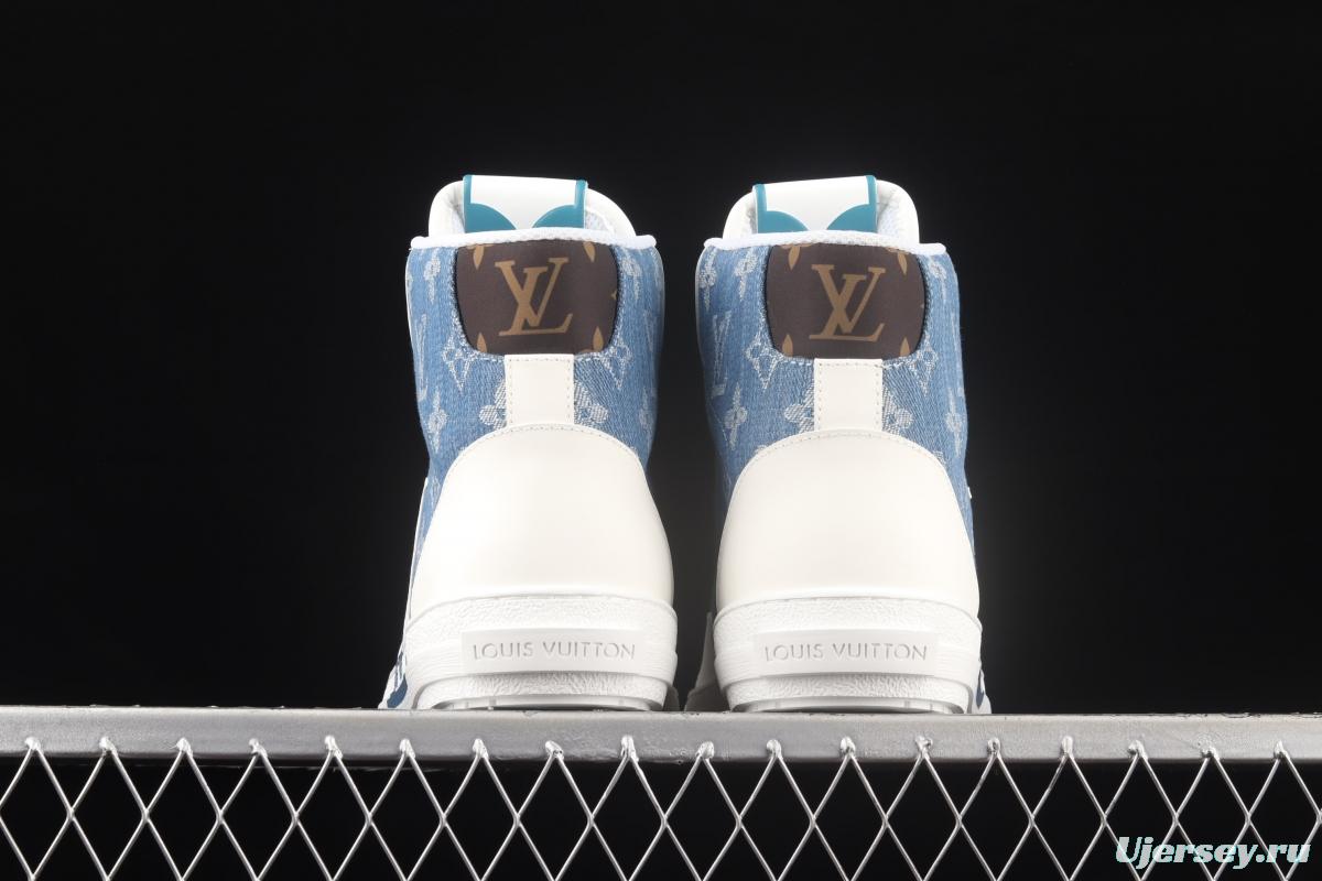 Chip purchasing version of LV Charlie high-top sports shoes