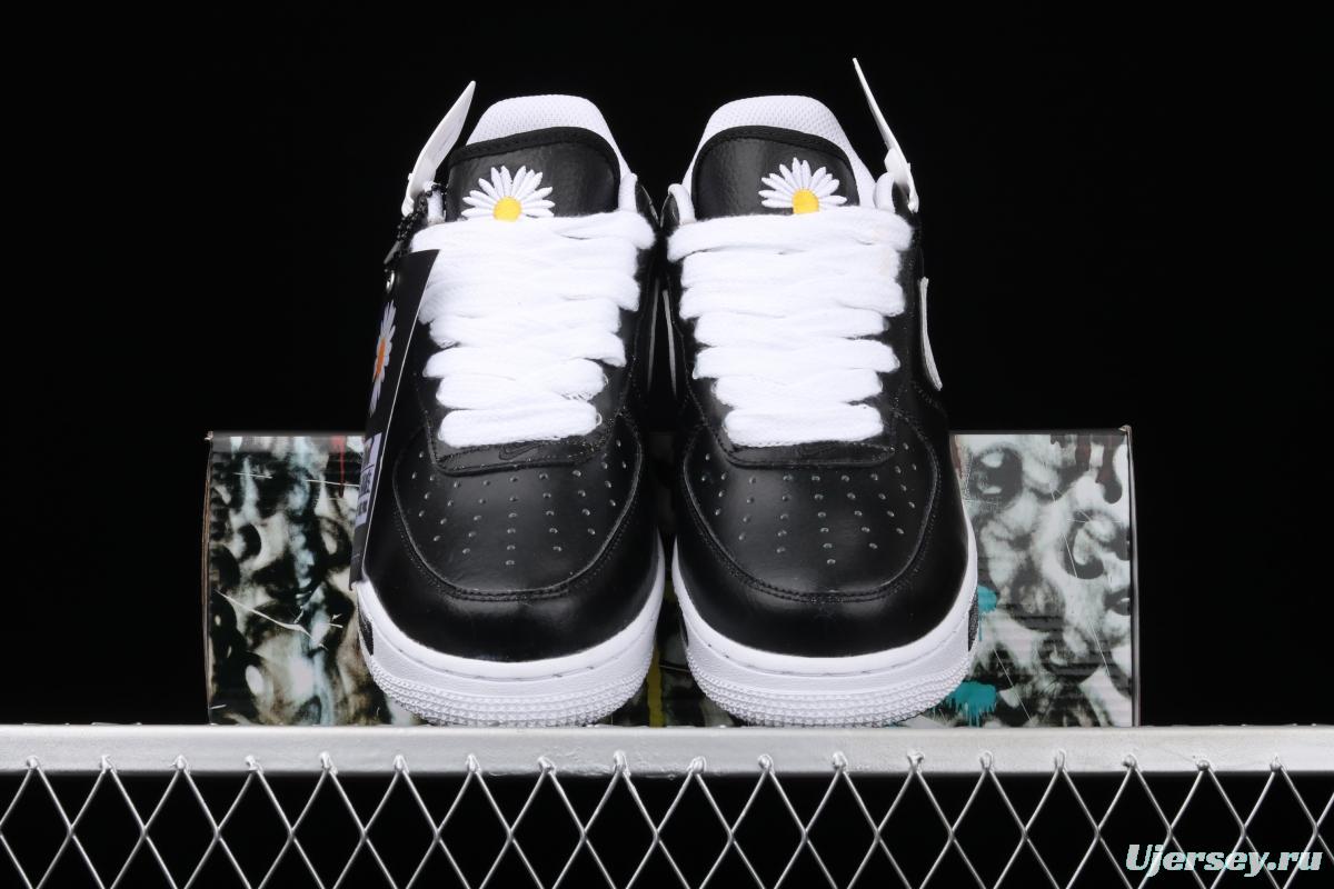 Peaceminusone x Nike Air Force 1y07 / joint style graffiti casual board shoes AQ3692-001