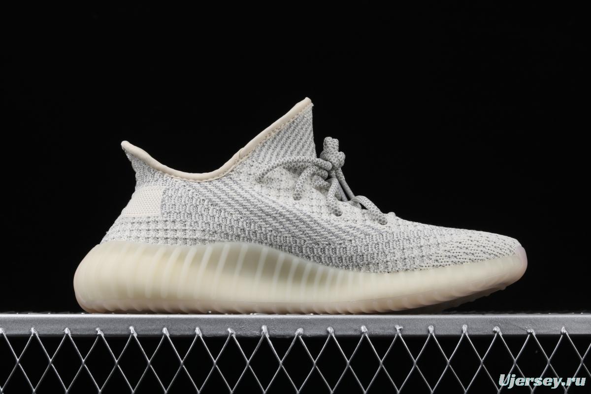 Adidas Yeezy 350 Boost V2 FV3254 Darth Coconut 350 second generation beard white hollowed-out star color