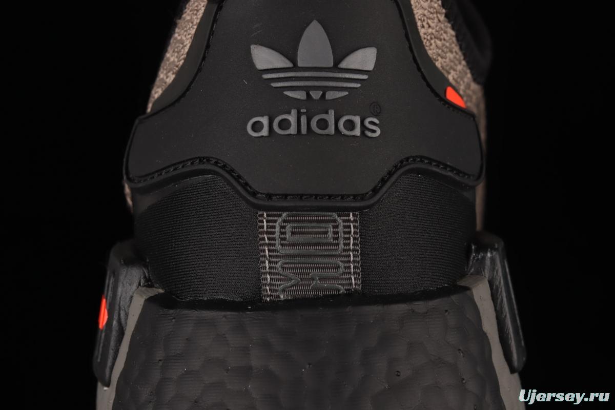Adidas NMD_R1 SPECTOO FZ3204 elastic knitted running shoes