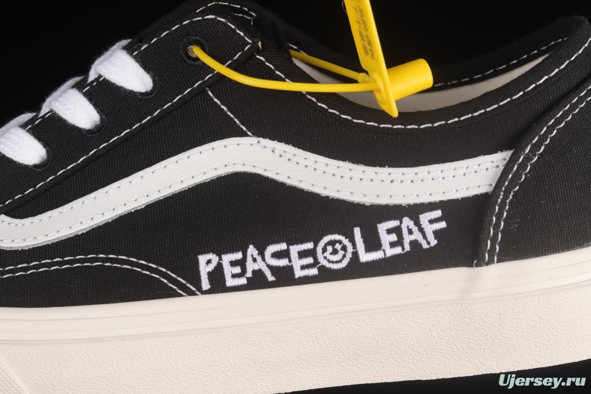 Vans Old Skool Tapered PEACEMINUSONE classic black and white small head low-top casual shoes VN0A54F41KP