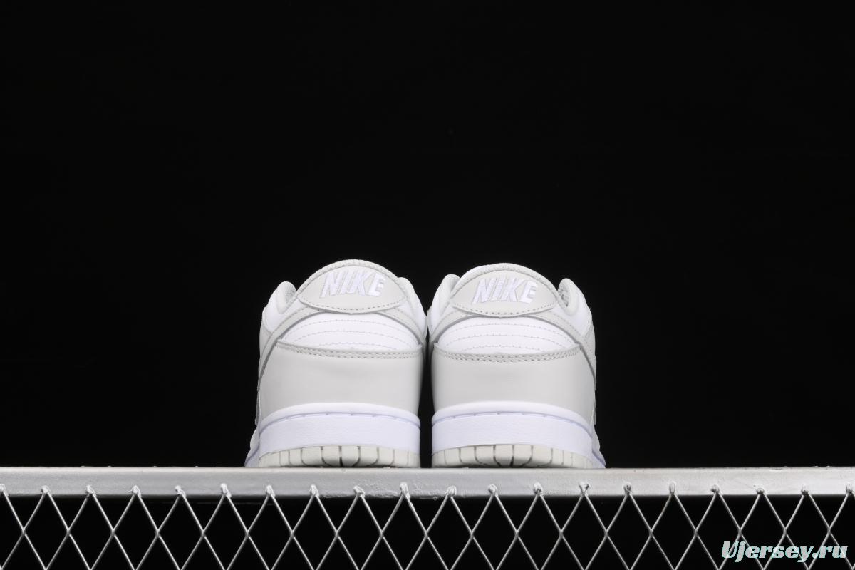 NIKE SB DUNK Low dunk series white light gray color matching low-side leisure sports skateboard shoes DD1503-103