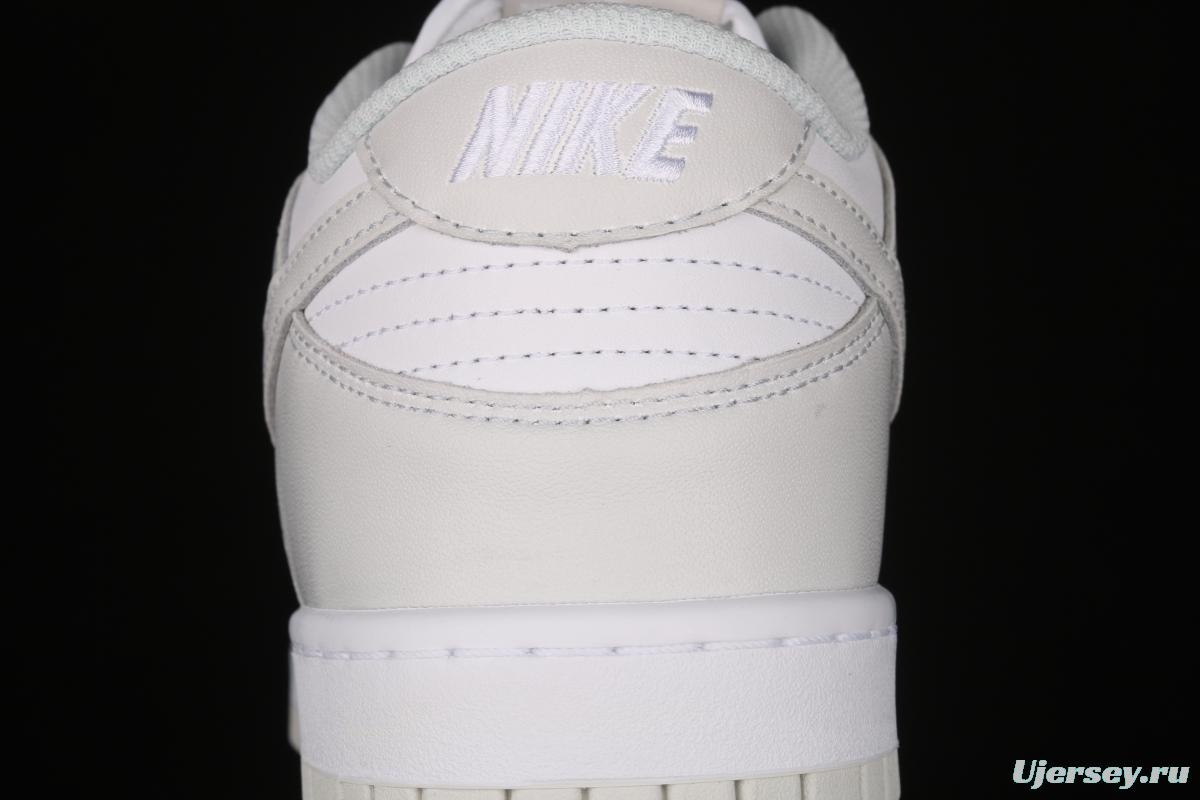 NIKE SB DUNK Low dunk series white light gray color matching low-side leisure sports skateboard shoes DD1503-103