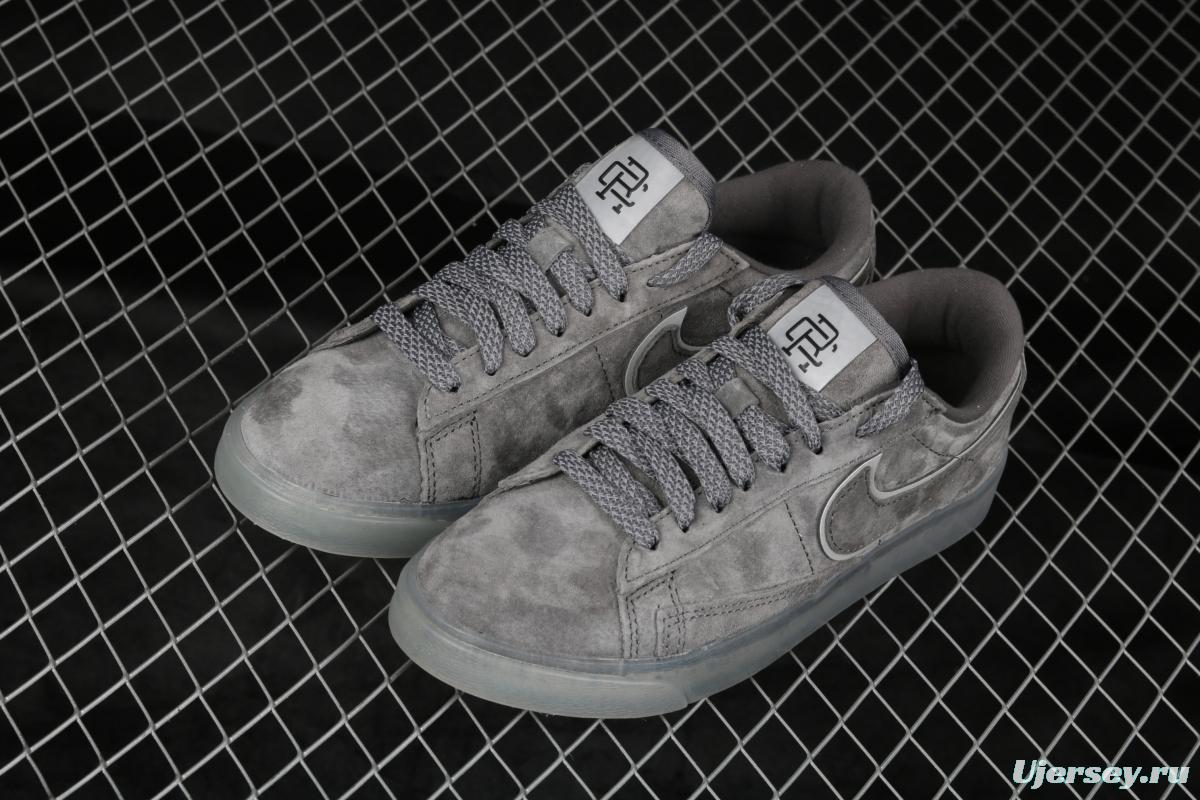 Reigning Champ x NIKE Blazer SB defending champion 3M reflective joint name board shoes 454471-900