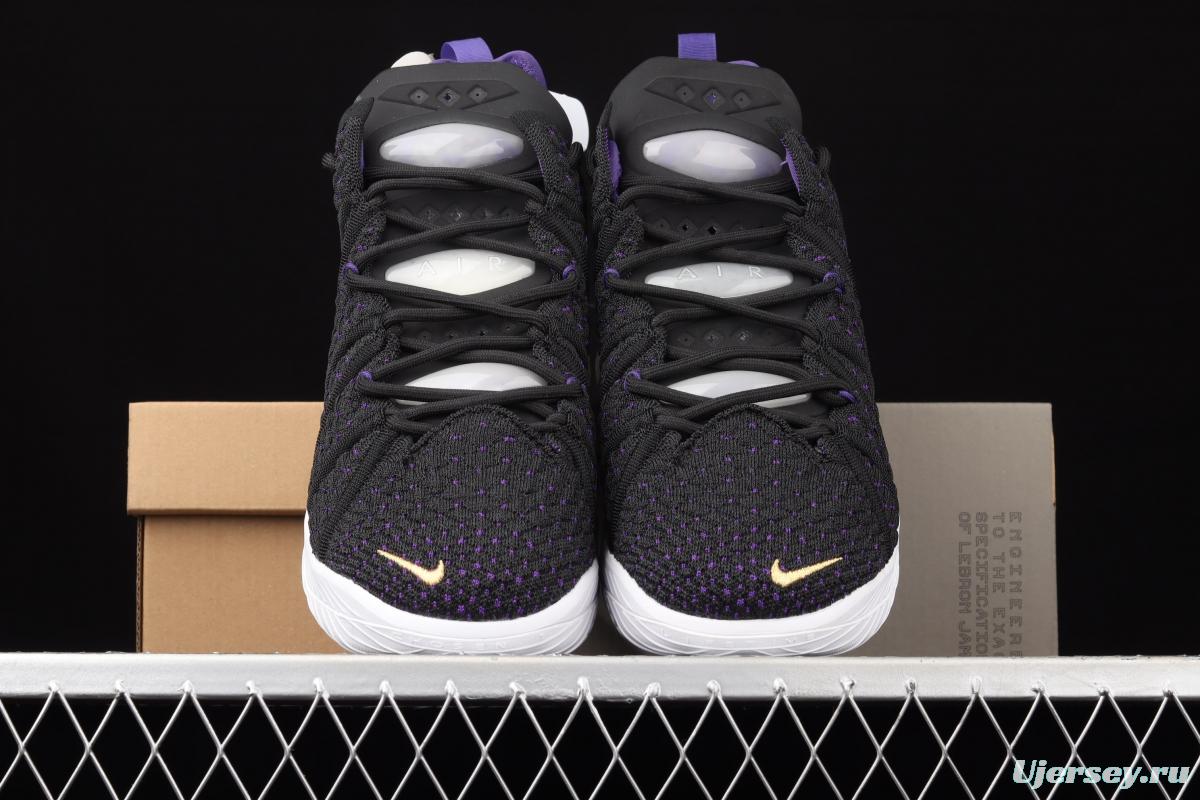 NIKE LeBron XVIII EP LAKERS James 18th generation signature shoes Lakers CQ9284-004