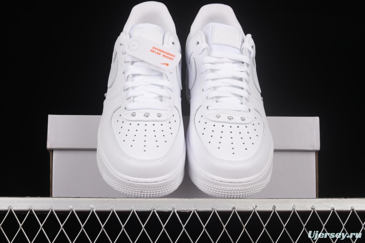 NIKE Air Force 1'07 Low Pearl White Low Casual Sneakers DQ0231-100