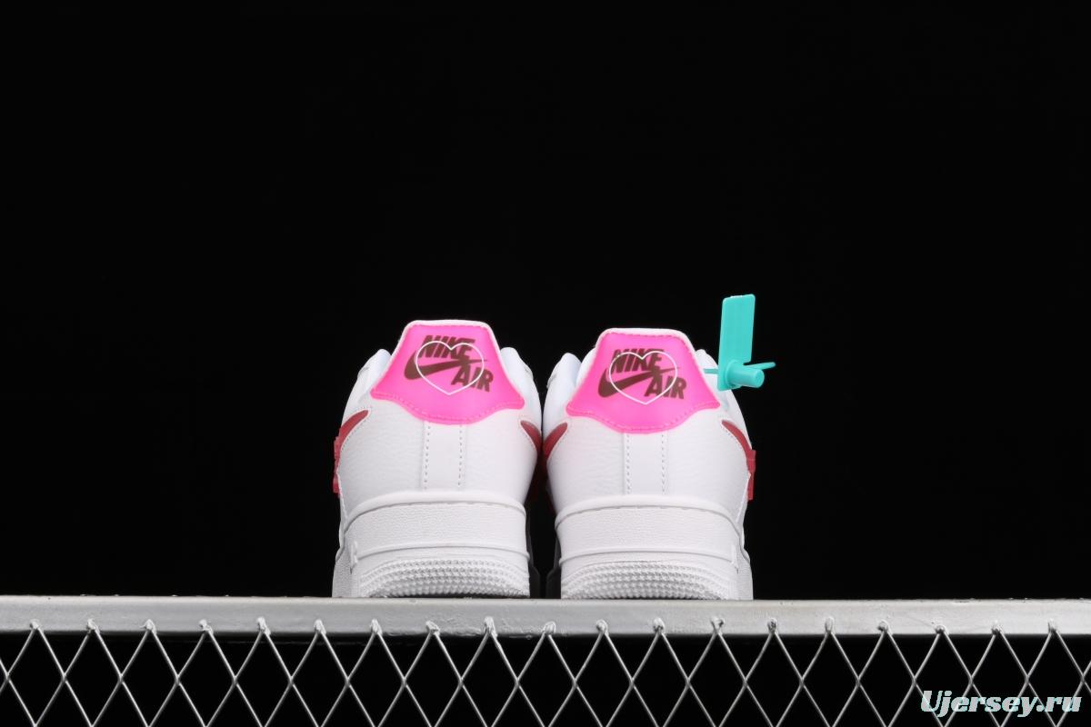 NIKE Air Force 1x 07 Low Valentine's Day jelly hook low side leisure sports board shoes CV8482-100