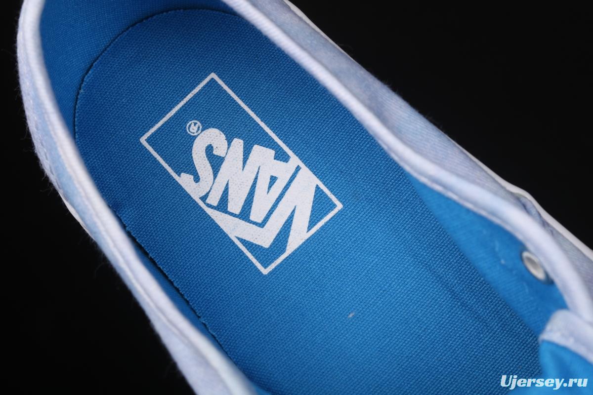 Vans Authentic Lx Vance Milk Blue White Blue low-top Vulcanized Board shoes VN0003B9IWC
