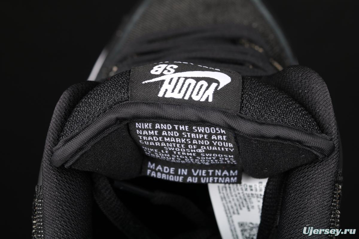 Wasted Youth x NIKE SB DUNK Low SB buckle rebound fashion casual board shoes DD8386-001