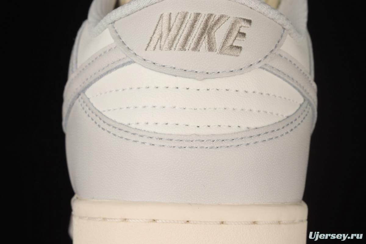 NIKE DUNK Low bone white color SB buckle rebound fashion leisure board shoes DD1503-107