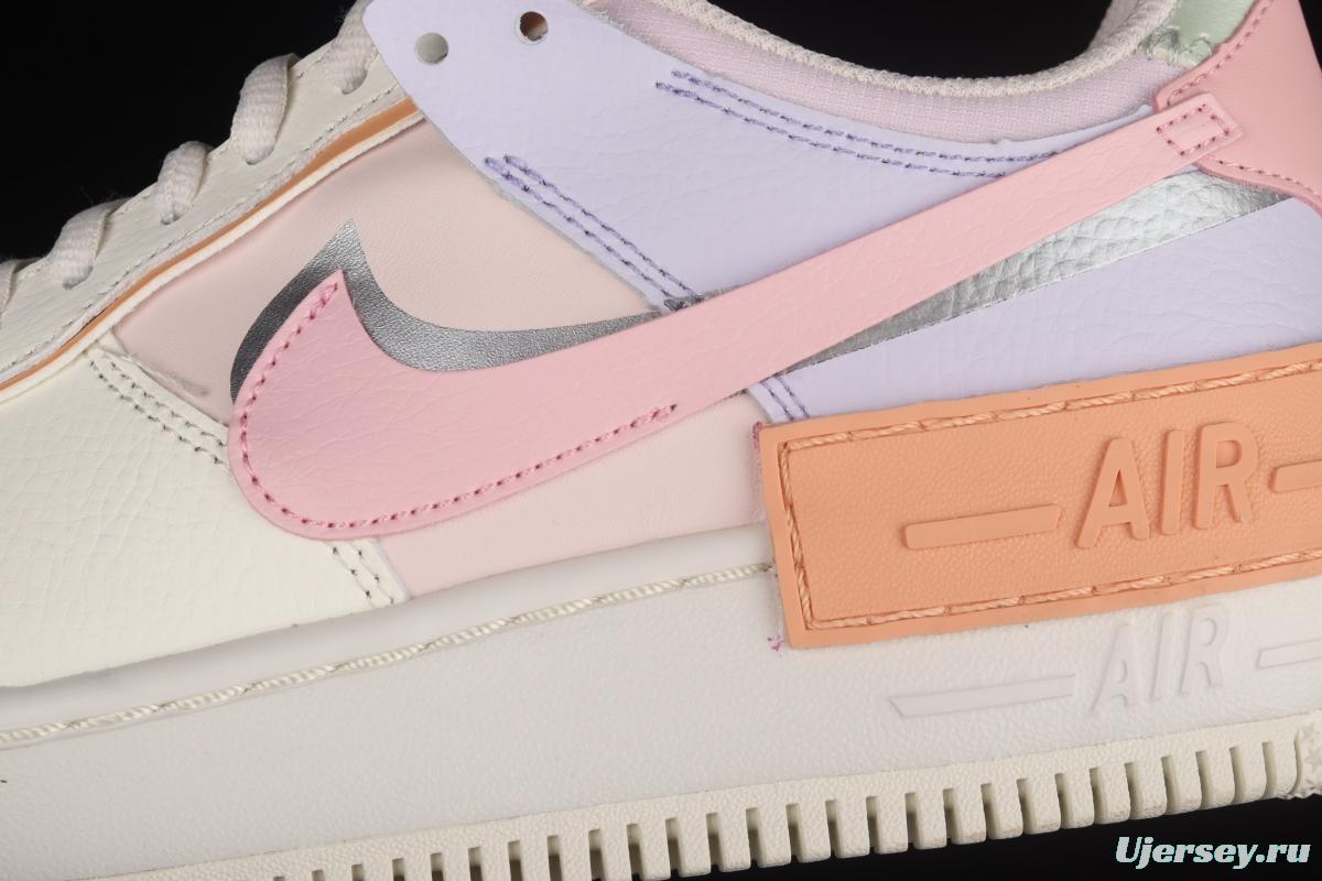 NIKE Air Force 1 ShAdidasow light weight heightened low-top board shoes CI0919-111,