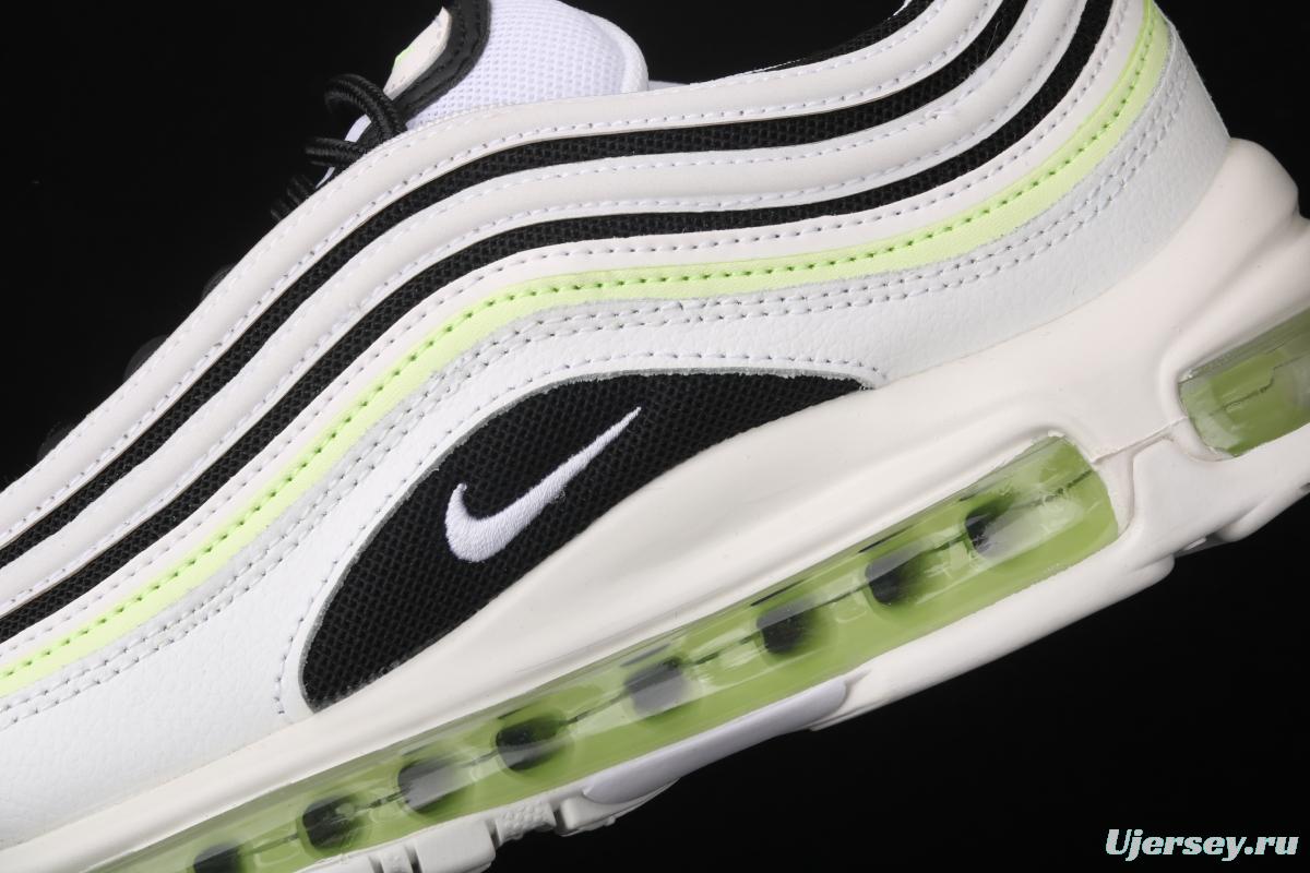 NIKE Air Max 97 XL 3M reflective white and green air cushion running shoes 921733-105