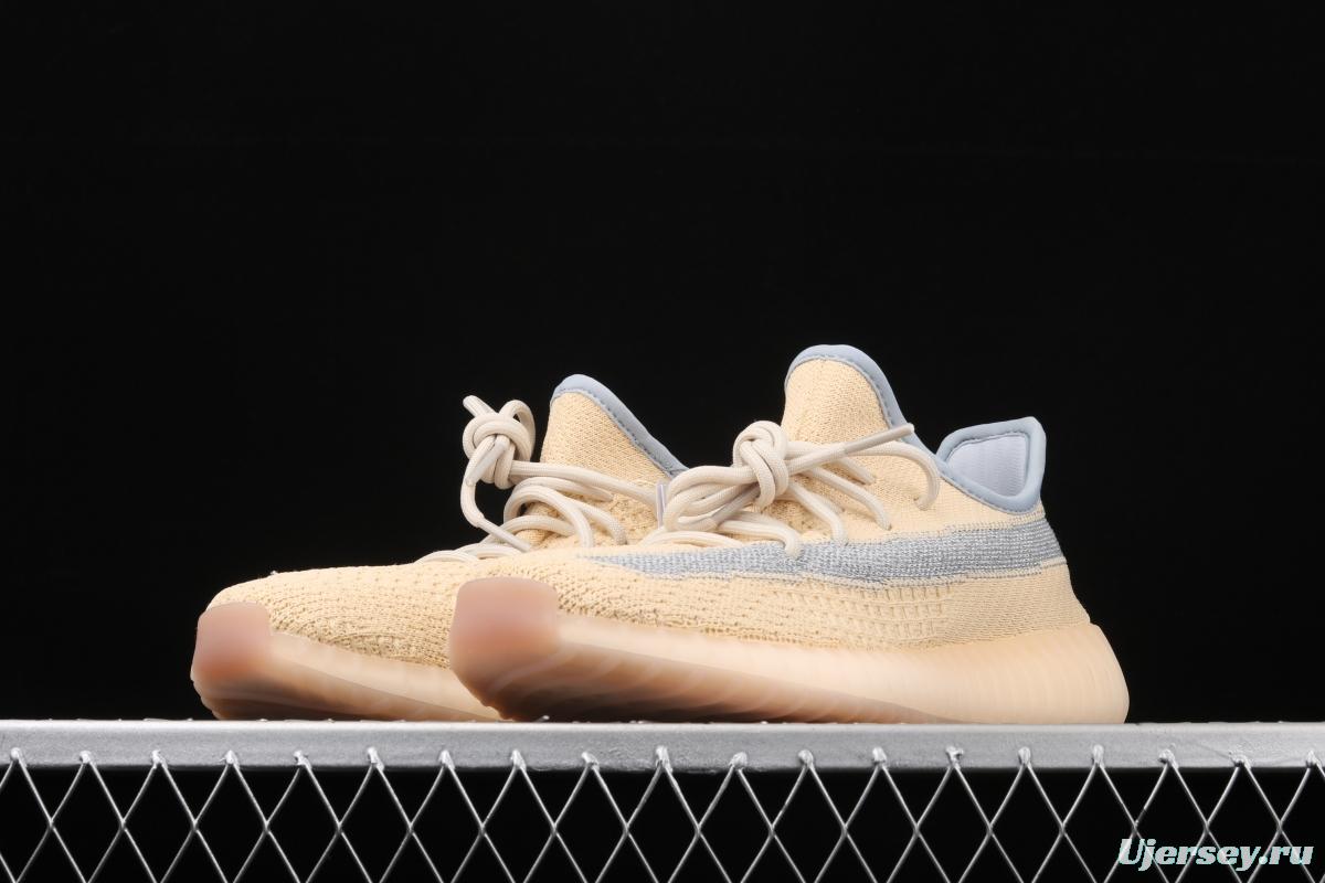 Adidas Yeezy Boost 350V2 Linen FY5158 Darth Coconut 350 second generation flax full star