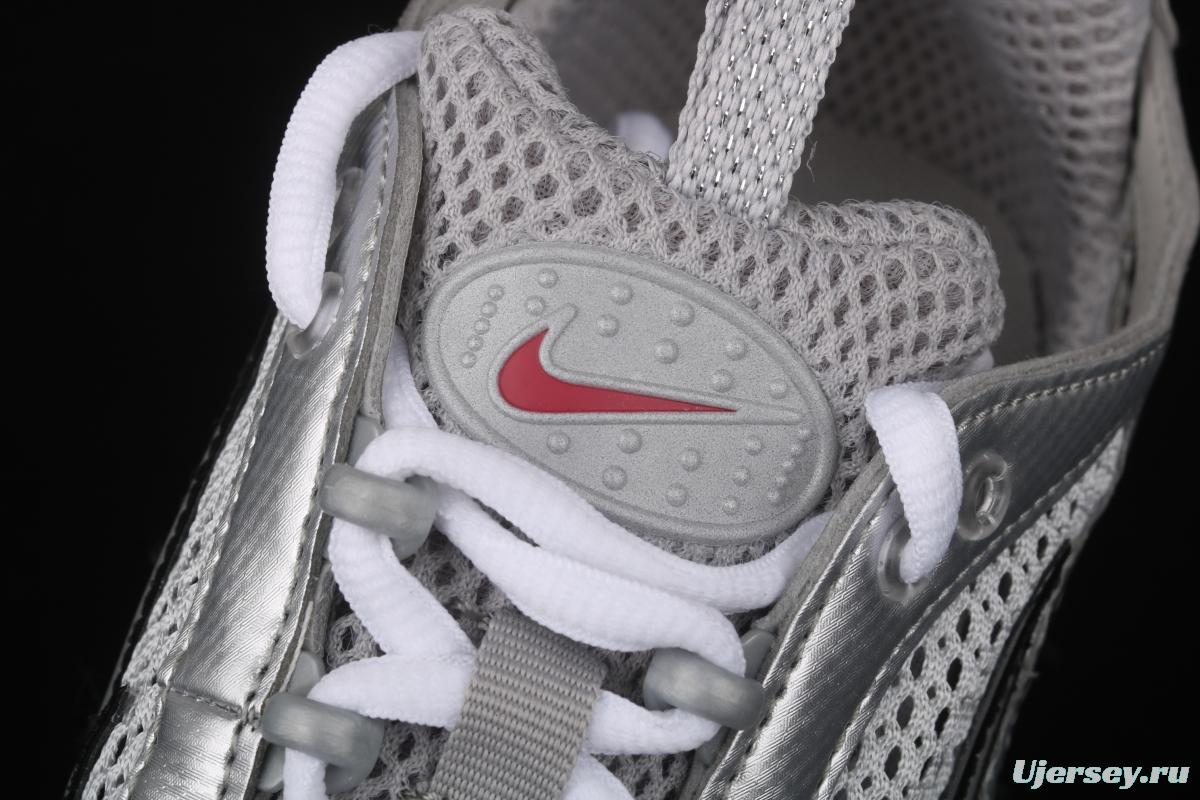 Stussy x NIKE Air Zoom Spiridon Caged 2 Spiri prison East cage 2 generation retro casual running shoes CJ1288-001