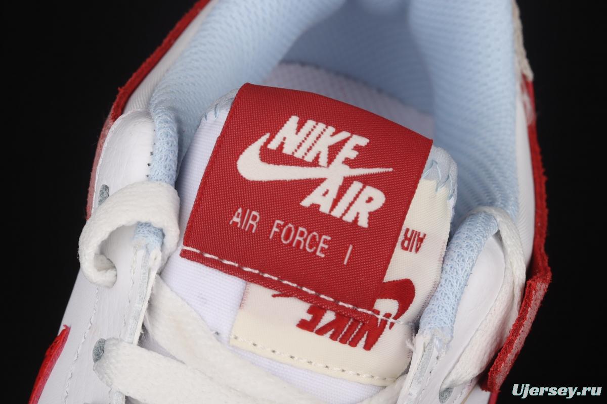 NIKE Air Force 1 ShAdidasow light weight heightened low-top 100-top board shoes CI0919-108