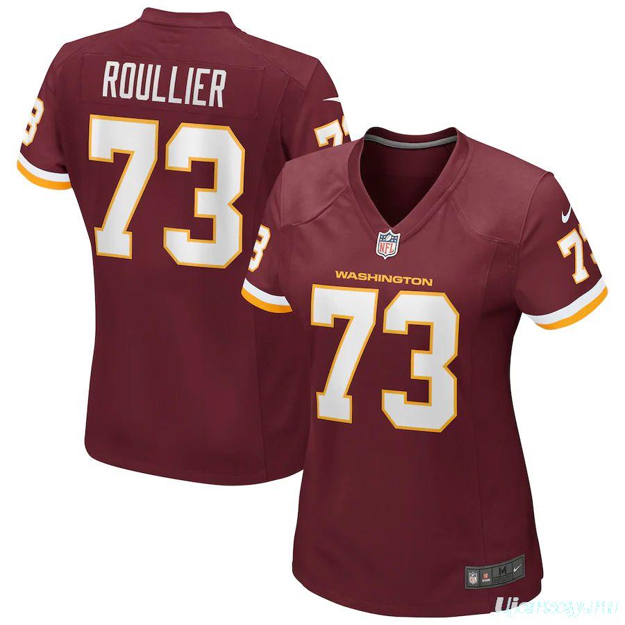 Women's Chase Roullier Burgundy Player Limited Team Jersey