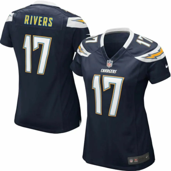Women's Philip Rivers Navy Blue Player Limited Team Jersey