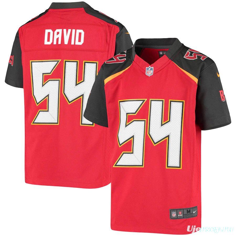 Youth Lavonte David Red Finished Player Limited Team Jersey