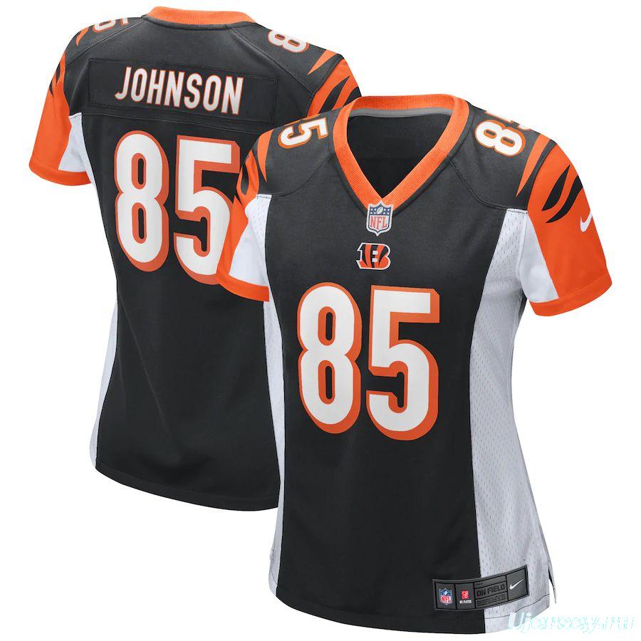 Women's Chad Johnson Black Retired Player Limited Team Jersey