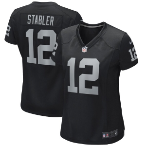 Women's Ken Stabler Black Retired Player Limited Team Jersey