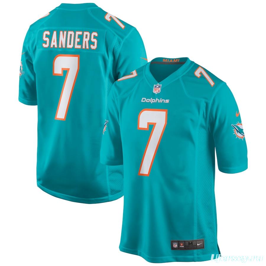 Men's Jason Sanders Aqua Player Limited Team Jersey