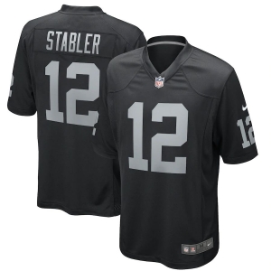 Men's Ken Stabler Black Retired Player Limited Team Jersey