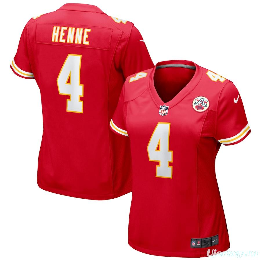 Women's Chad Henne Red Player Limited Team Jersey