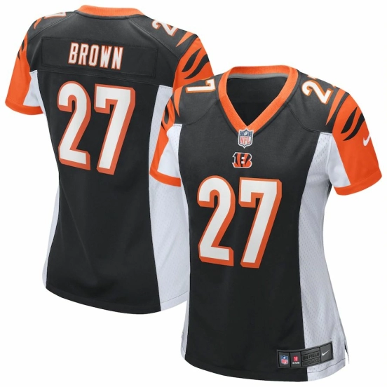 Women's Tony Brown Black Player Limited Team Jersey