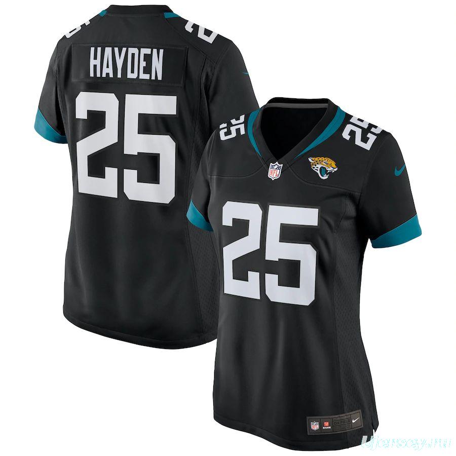 Women's D.J. Hayden Black Player Limited Team Jersey