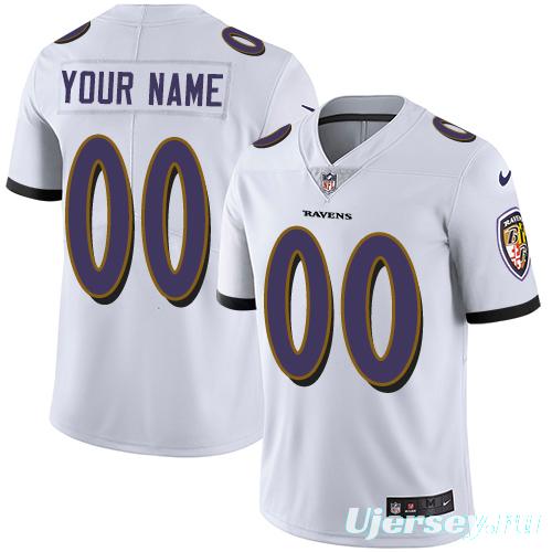 Youth White Custom Game Team Jersey