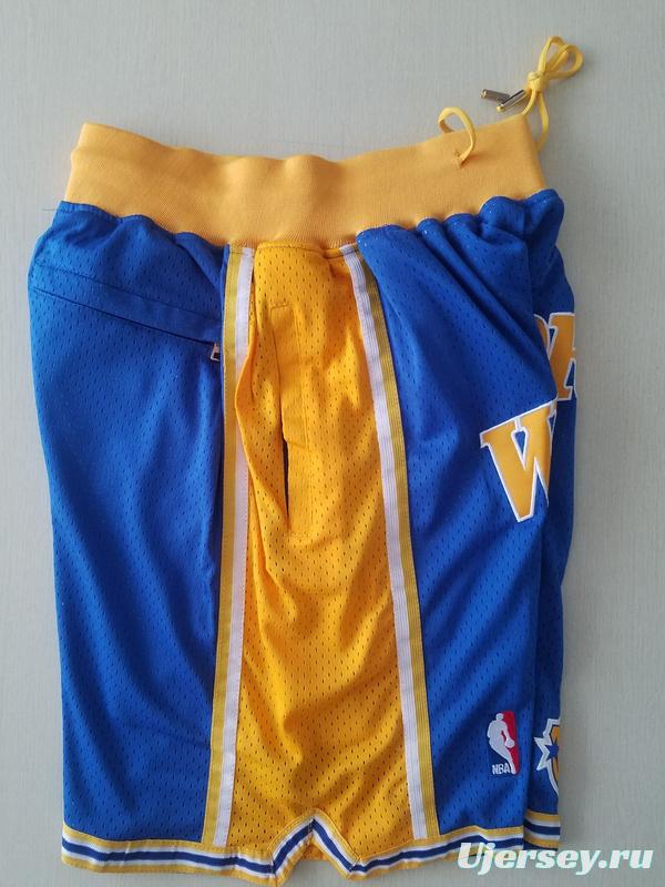 Golden State 1995-96 Throwback Classics Basketball Team Shorts