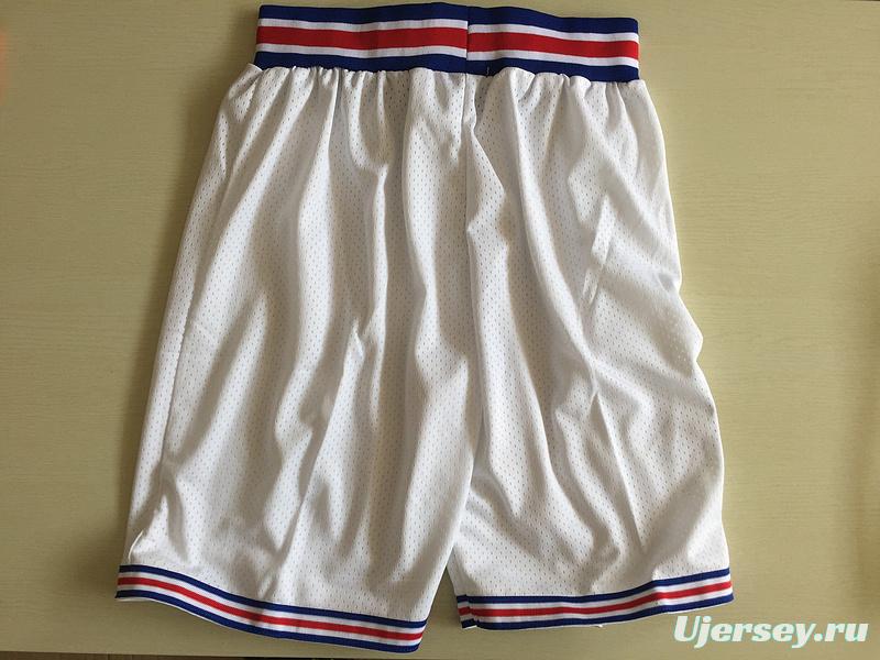 Movie Edition White Basketball Shorts