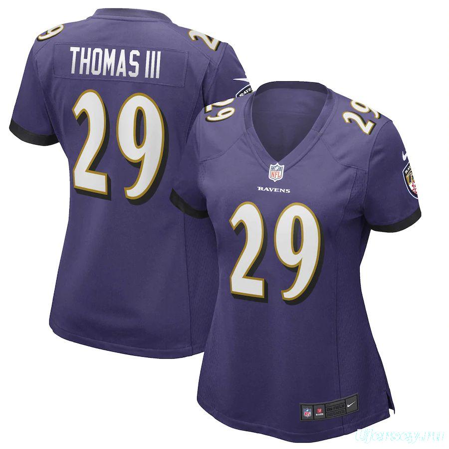 Women's Earl Thomas Purple Player Limited Team Jersey
