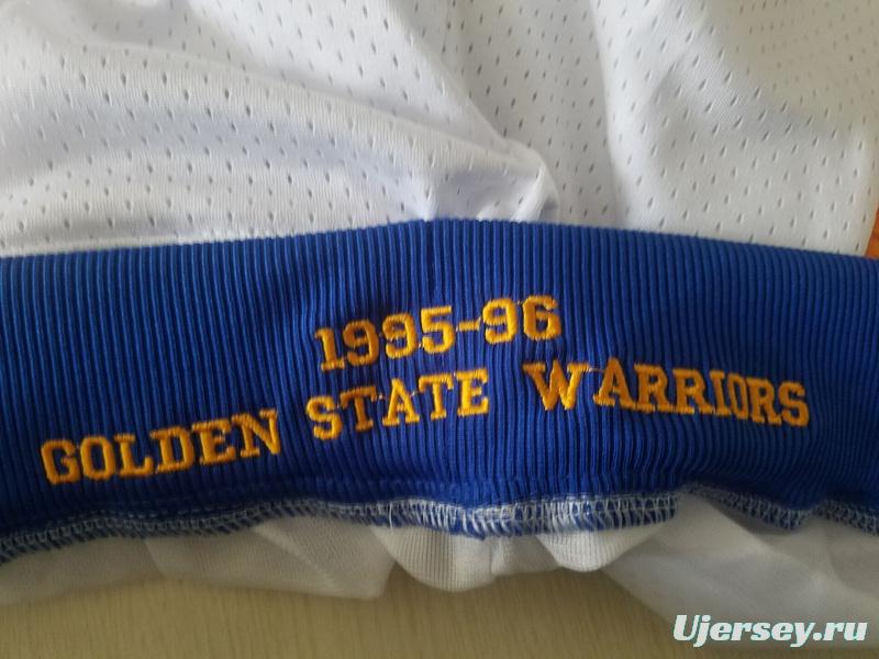 Golden State 1995-96 Throwback Classics Basketball Team Shorts