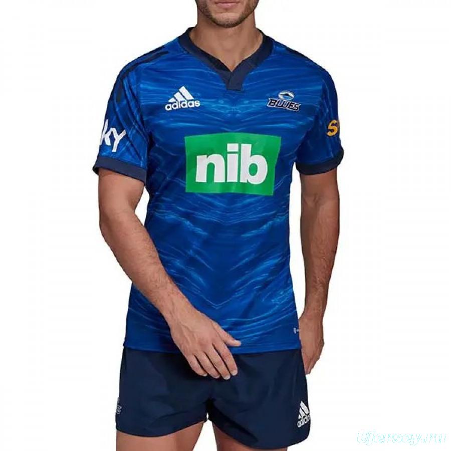 Blues 2022 Men's Super Home Rugby Jersey