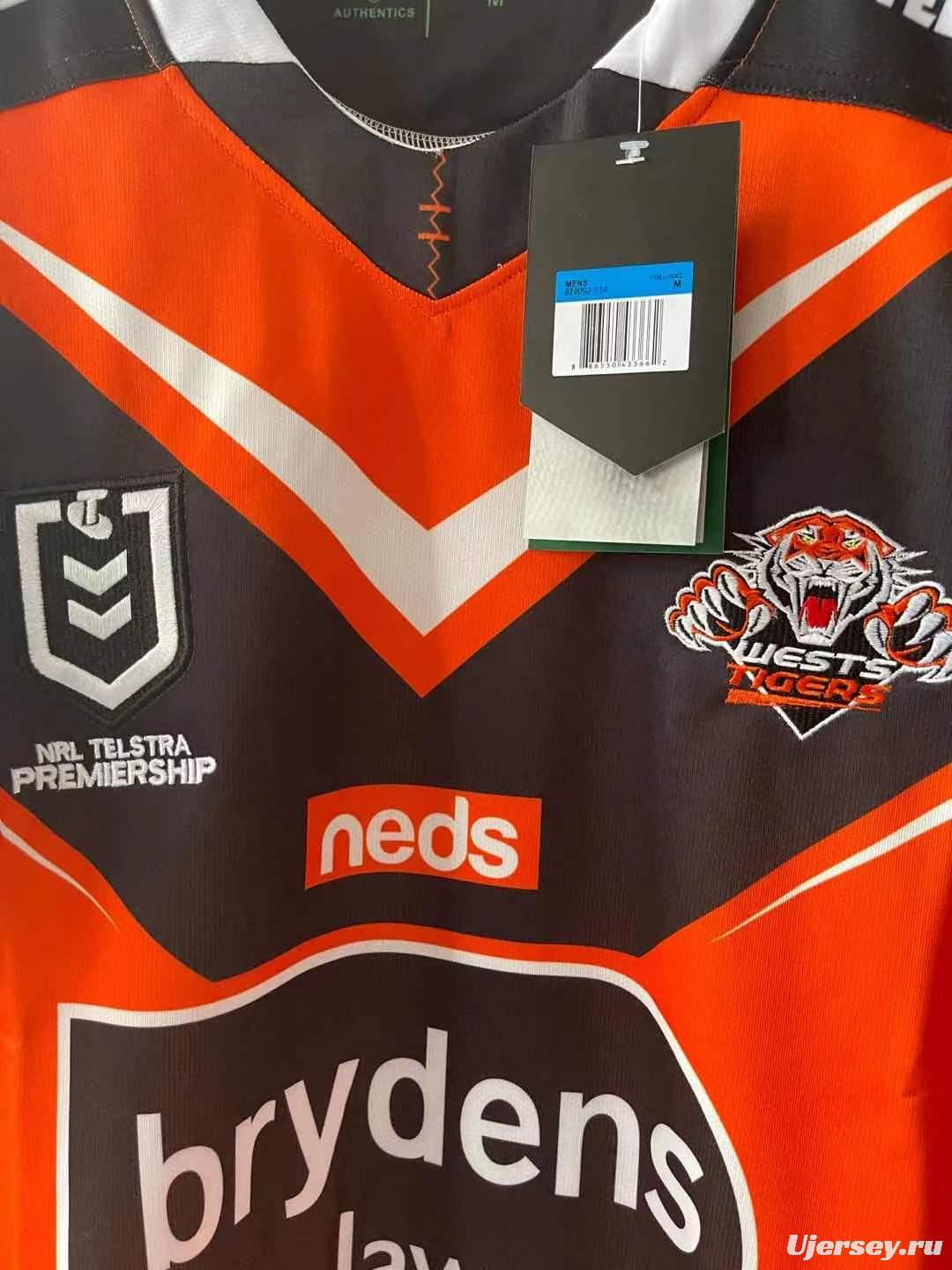 Wests Tigers 2021 Mens Away Rugby Jersey