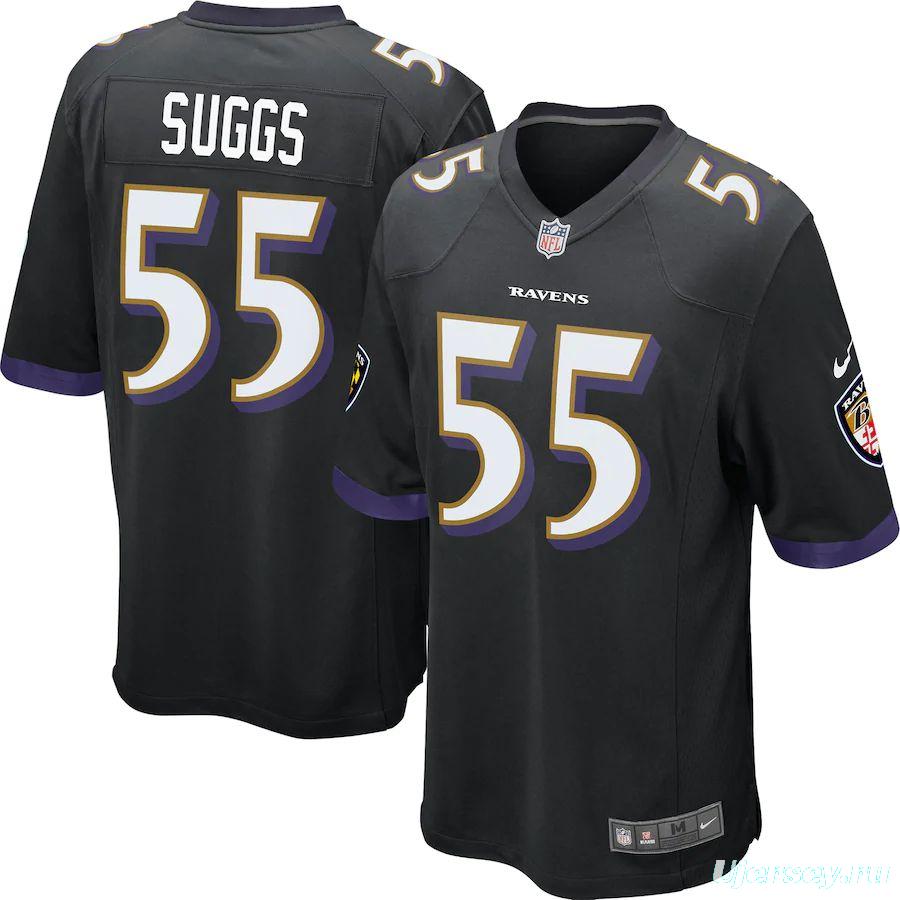 Youth Terrell Suggs Black Alternate Player Limited Team Jersey