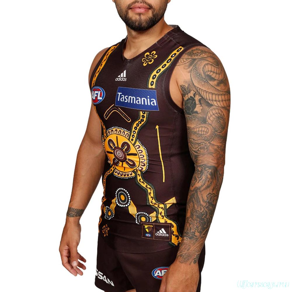 Hawthorn Hawks 2020 Mens Indigenous Football Guernsey