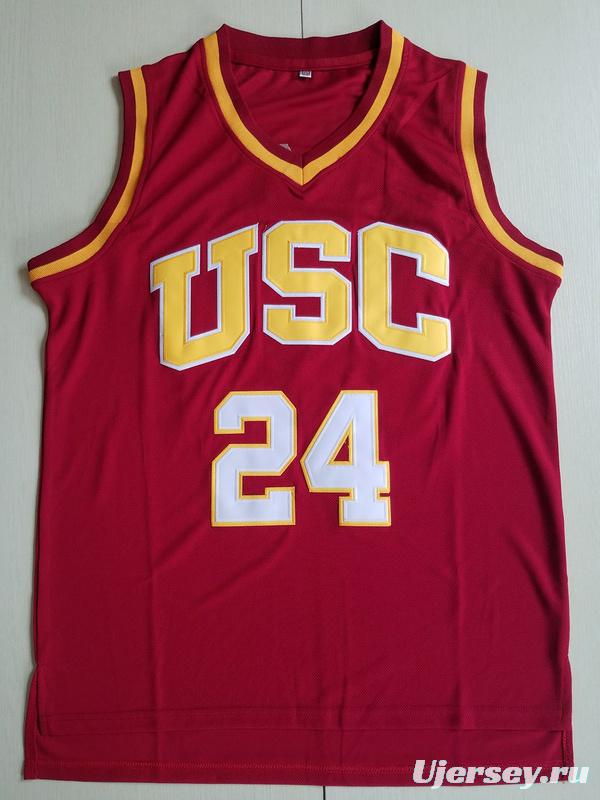 Brian Scalabrine 24 USC College Basketball Jersey