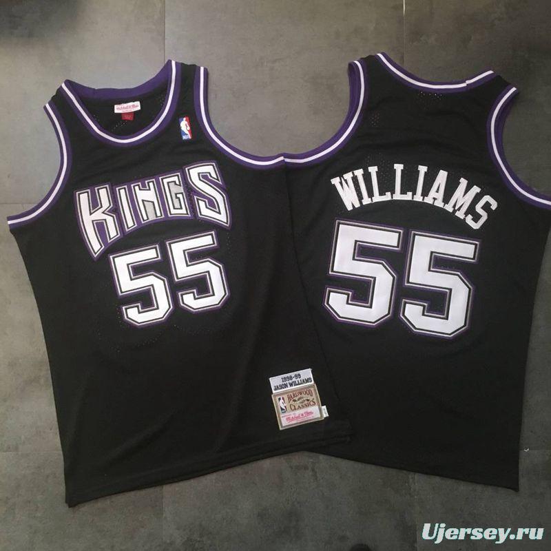 Men's Jason Williams Black Retro Classic Team Jersey