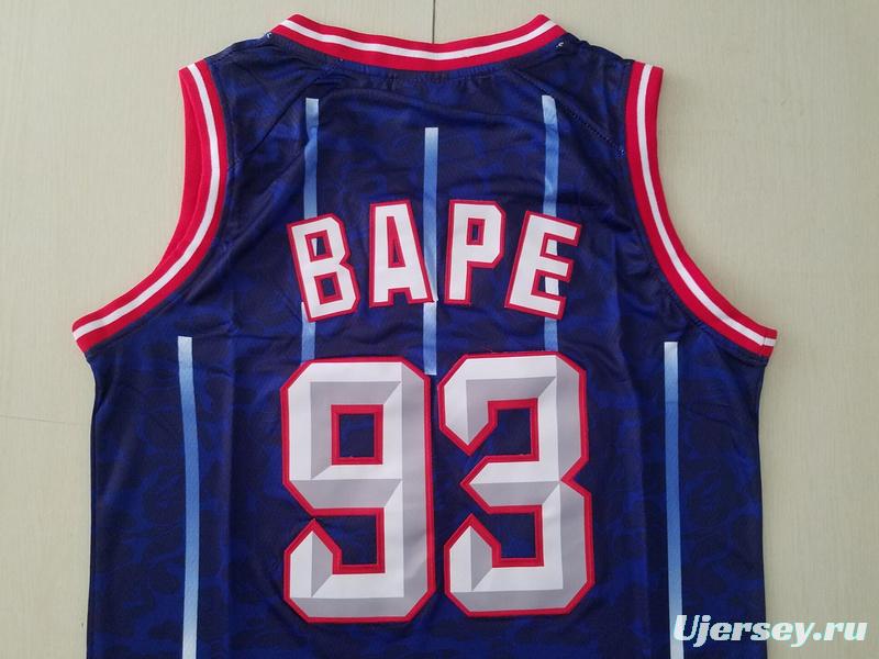 Men's No. 93 Fashion Edition Basketball Jersey