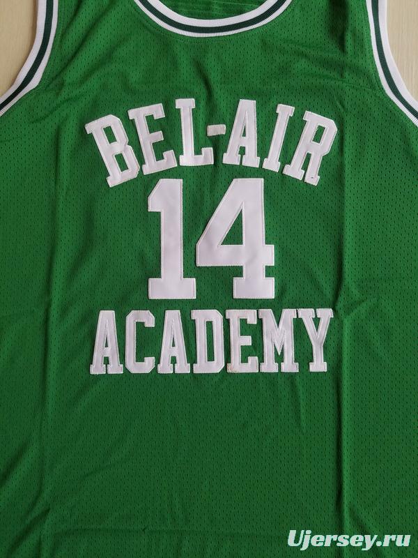 The Fresh Prince of Bel-Air Will Smith Bel-Air Academy Green Basketball Jersey
