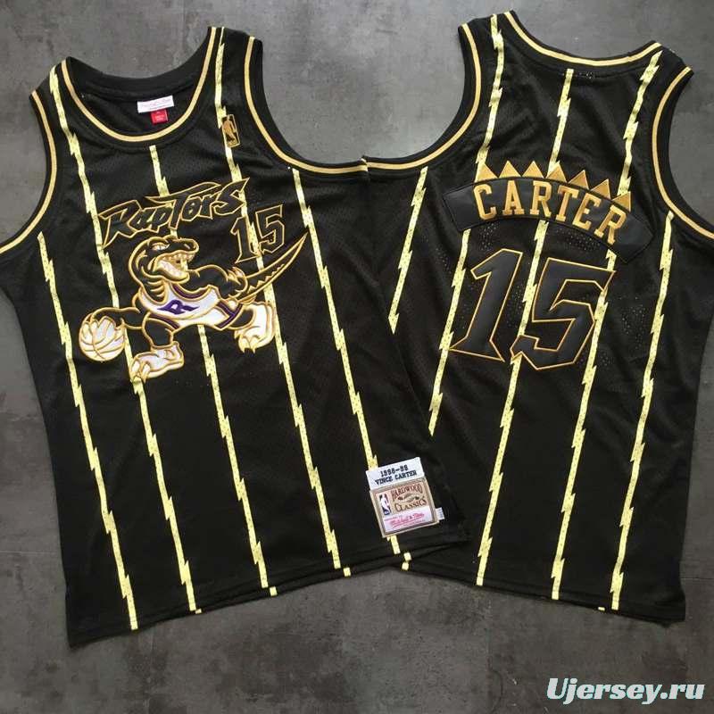 Men's Vince Carter Black Retro Classic Team Jersey