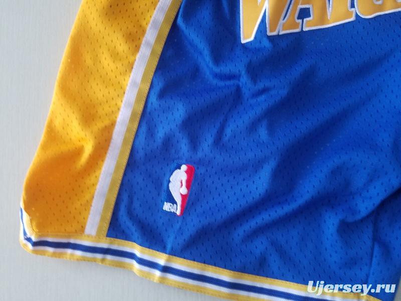 Golden State 1995-96 Throwback Classics Basketball Team Shorts