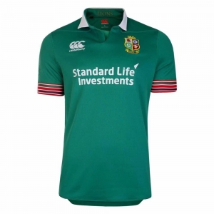 British &amp; Irish Lions Mens Training Pro Jersey Green