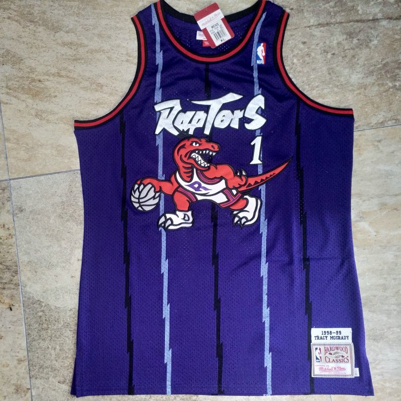 Men's Tracy McGrady Purple Retro Classic Team Jersey