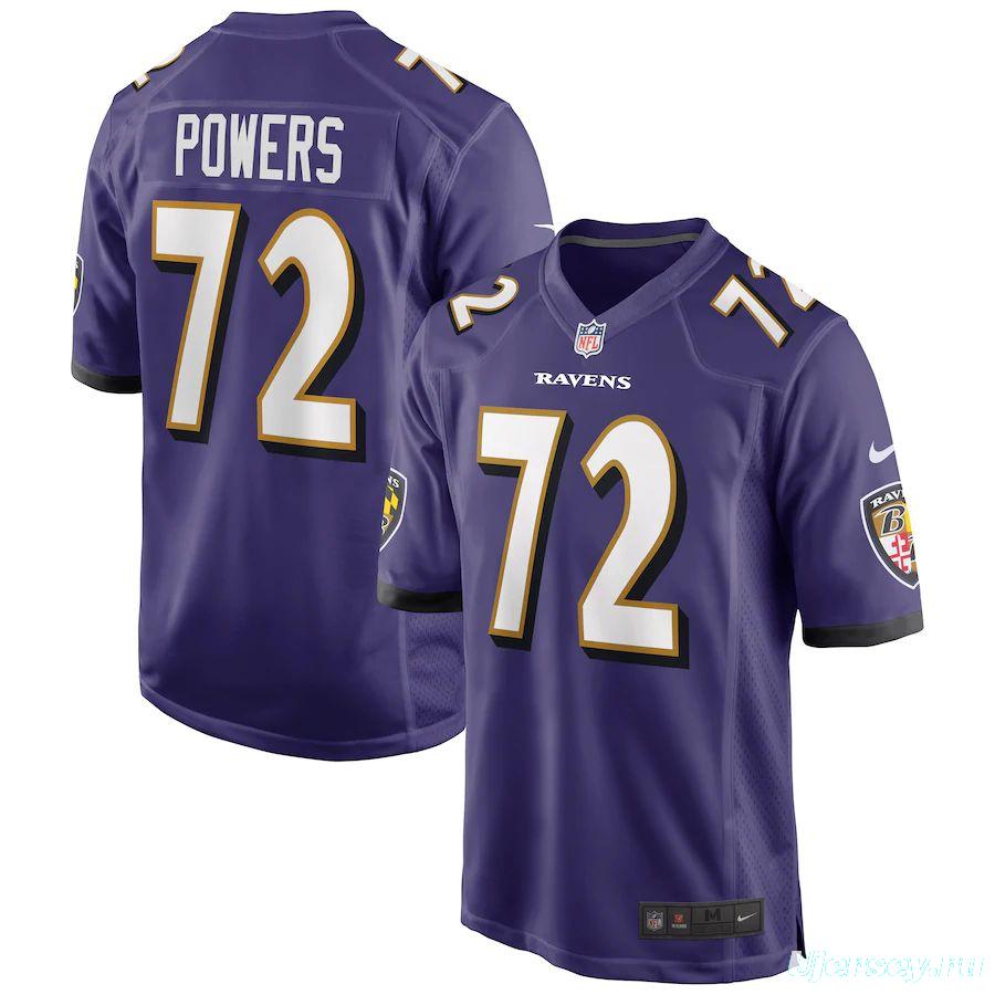 Men's Ben Powers Purple Player Limited Team Jersey