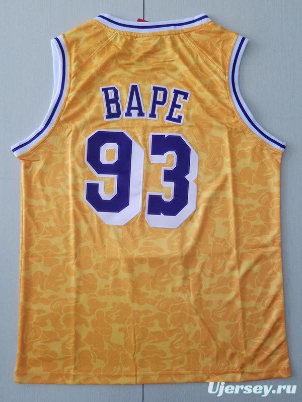 Men's No.93 Fashion Edition Basketball Jersey