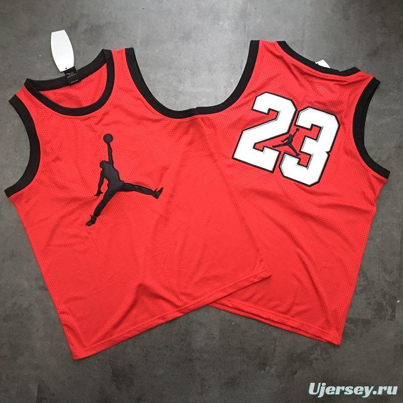 Men's Michael Jordan Red Retro Classic Team Jersey